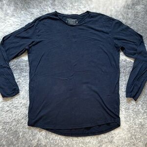 Pull&Bear Dark Blue Comfort Tee